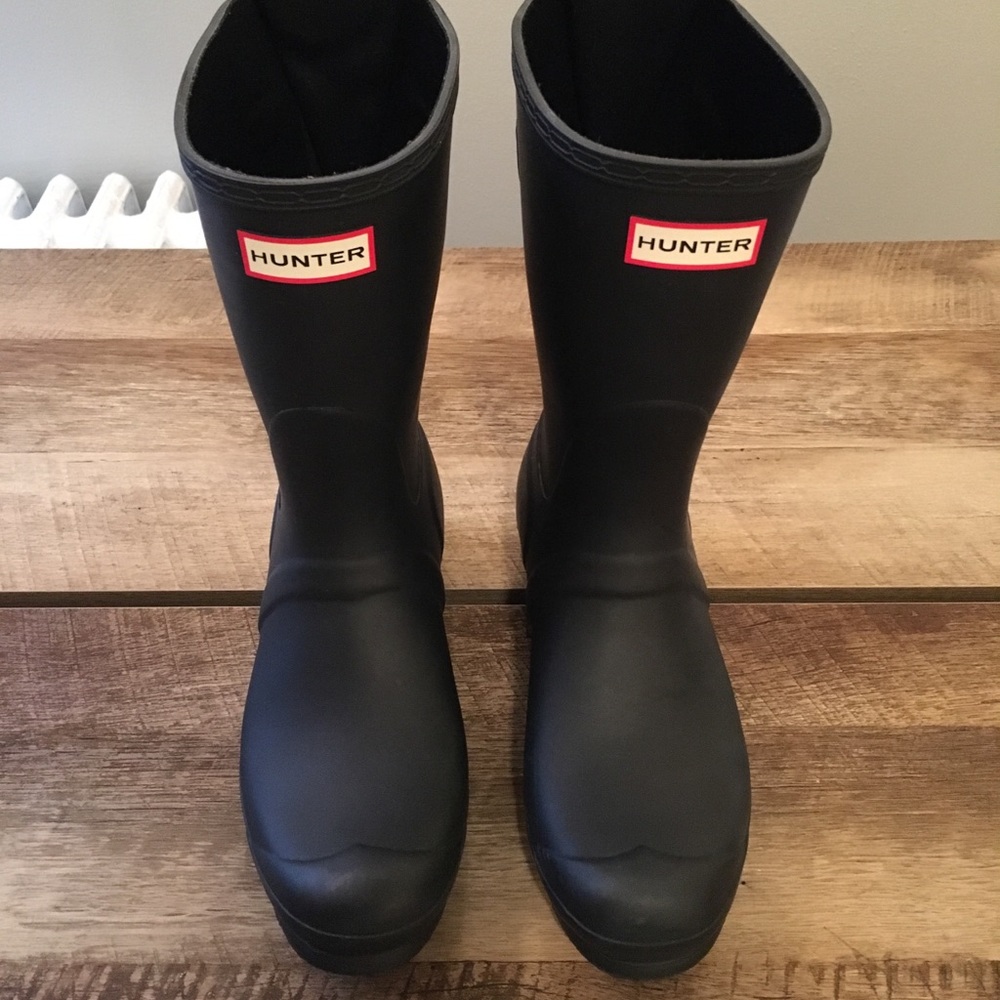 Hunter mid calf rain boots